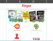Tablet Screenshot of hegas.se